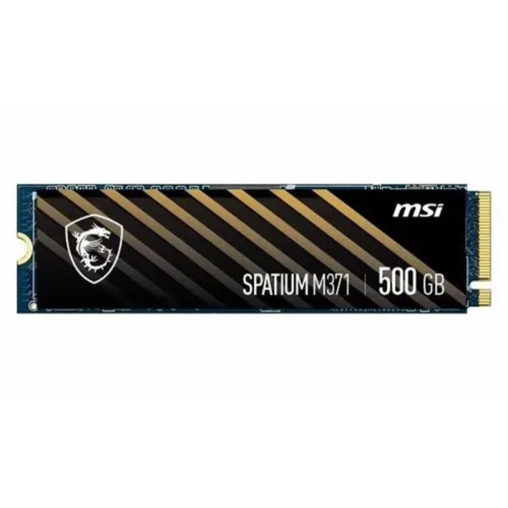 500 Gb SSD M.2 MSI SPATIUM M371 M.2 PCIe NVMe R1900Mb/s W1000MB/s SPATIUM M371