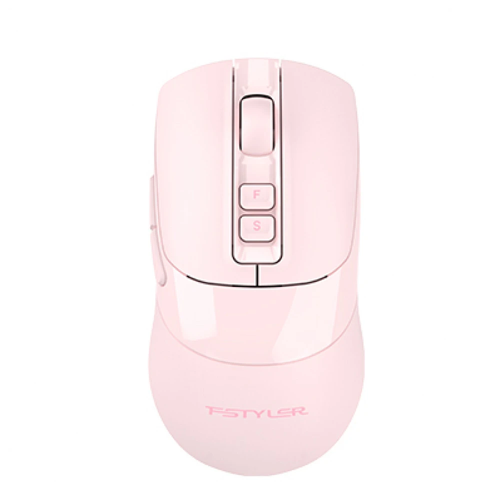 Мышь беспроводная A4tech Fstyler FG50SPlus Pink