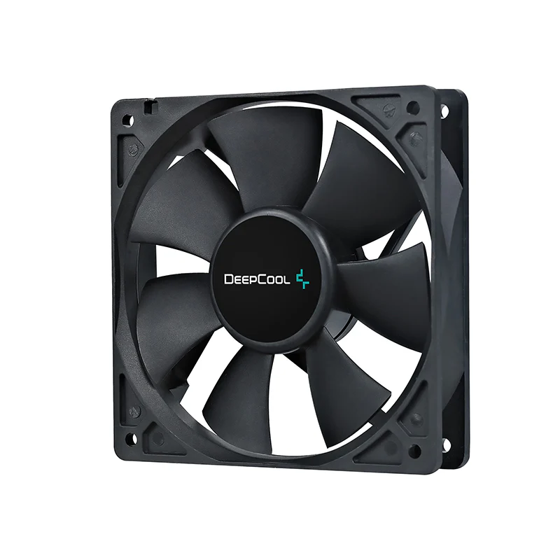 Кулер, Deepcool, XFAN 120 DP-FDC-XF120, 120мм, 1300±10%об.мин, 3pin, Габариты 120х120х25мм, Чёрный