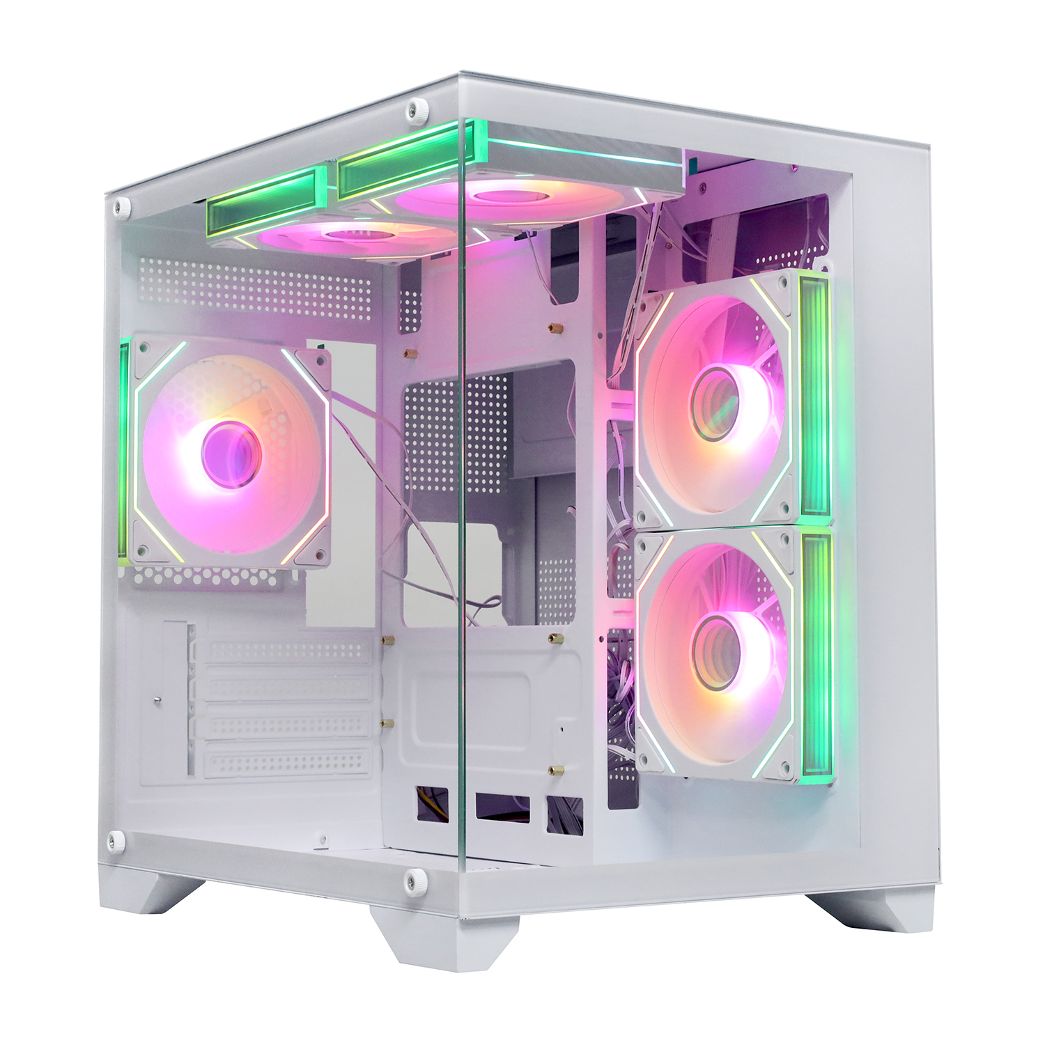 i5-13400F/ ASRock B760 PRO-A/D4/ CR-1000 MAX/ 16 + 16 = 32 Gb/ 512 NVMe/ RTX5060 8 Gb PALIT/ AQUABOX S05-W TG/ 600W