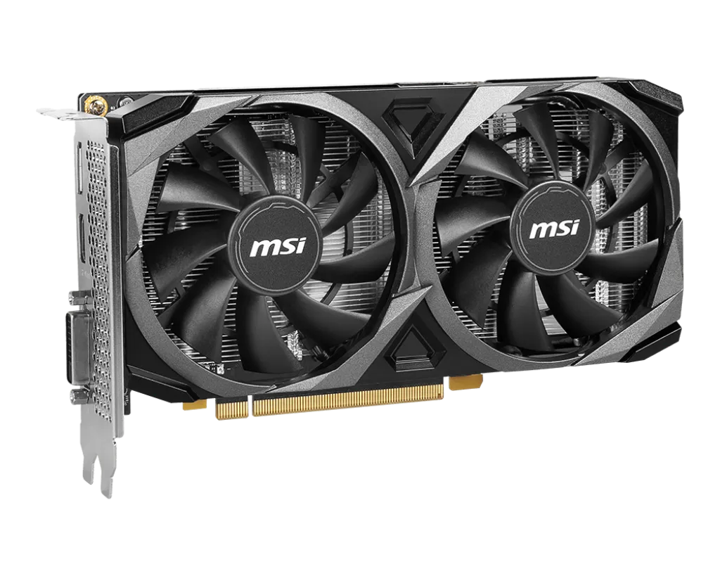 Видеокарта 8 Gb MSI RTX 3050 VENTUS 2X XS 8G, 8G GDDR6 128-bit DVI HDMI DP RTX 3050 VENTUS 2X XS 8G