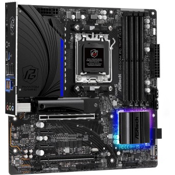 Мат.плата AMD ASRock B650M PG RIPTIDE AM5 4xDDR5 4xSATA3 2xM.2 HDMI DP mATX