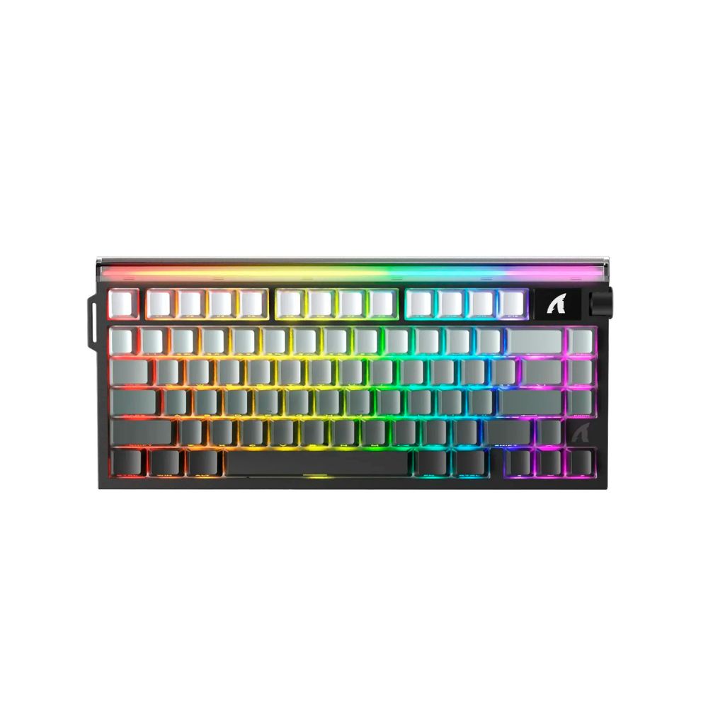 Клавиатура Attack Shark R85 HE Moon Night, 75%, Magnetic, Purple Mandrel switch, EN, Wired USB-C