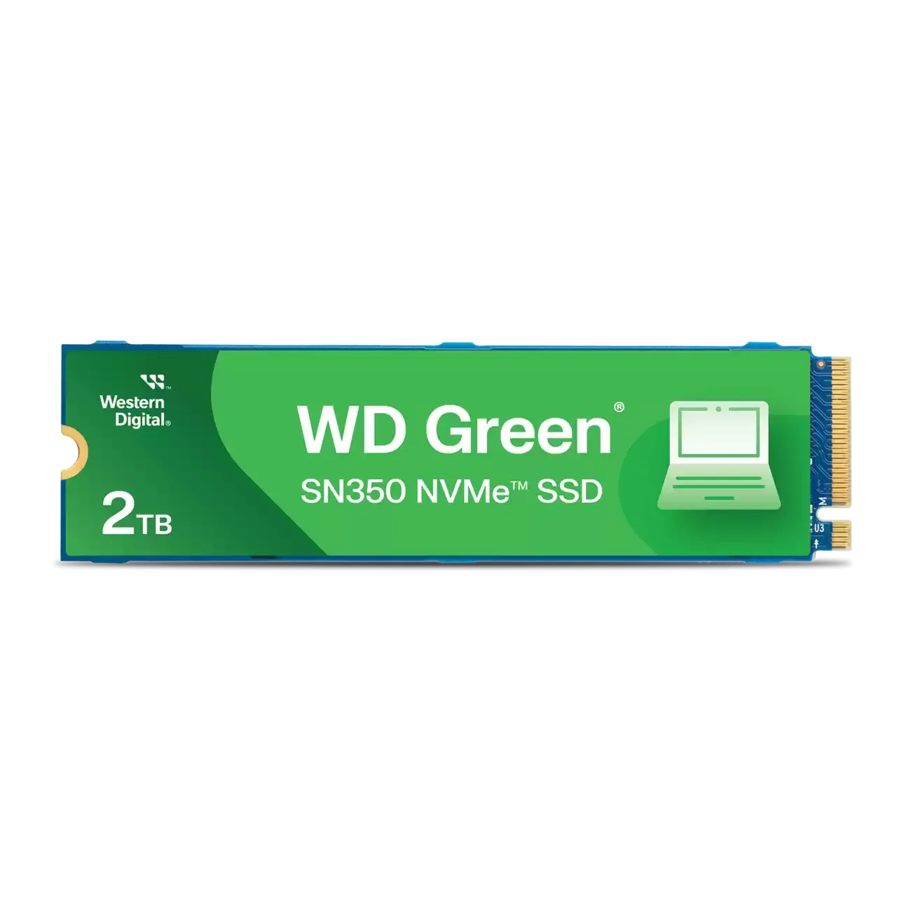 2 000 GB SSD WD GREEN SN350 M.2 2280 NVMe R3200/W3200 WDS200T3G0C-00AZL0