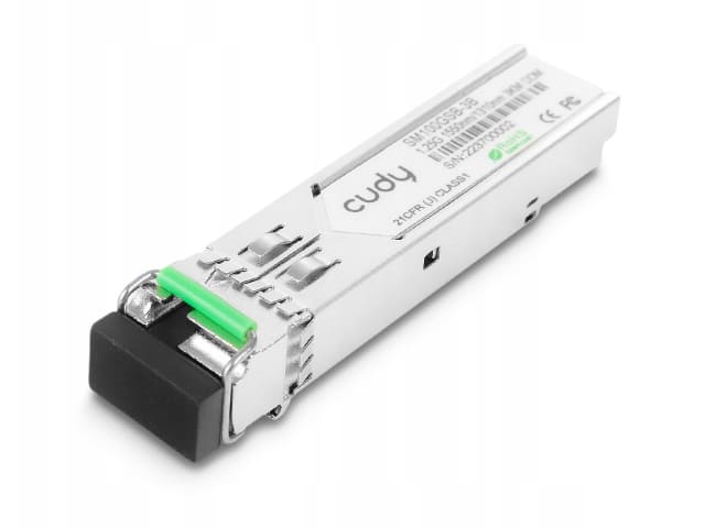 Оптический транссивер GbE SFP WDM CUDY SM100GSB-3B <1.25Gbs, SM, Bi-di, 1550Tx/1310Rx FP 3km>
