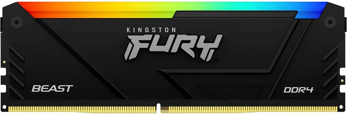 DDR4 Kingston 16 Gb Fury Beast RGB KF432C16BB12A/16WP DDR4 DIMM 16Gb 3200MHz CL16