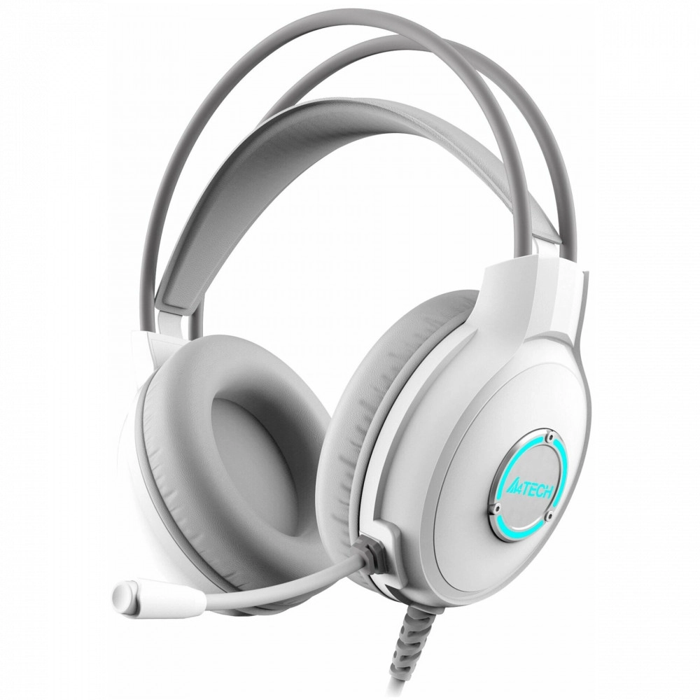 Наушники+микрофон A4tech FH300U-White