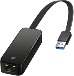 Сетевой адаптер USB GbE Tp-Link UE306 <1 порт 10/100/1000Mbps RJ45, коннектор USB 3.0, черный, поддержка OC: Nintendo Switch, Windows 11/10/8.1/8/7, m
