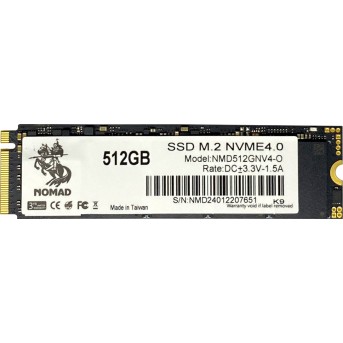 512 GB SSD NOMAD M.2 2280 PCIe4.0 NVMe R4900MB/s W2180MB/s NMD512GNV4-O