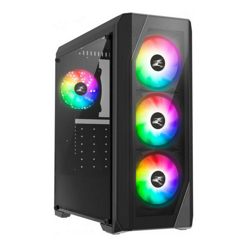 Компьютерный корпус, Zalman, N5 TF, Mid Tower, ATX/mATX/Mini-ITX, USB 3.0*1/2.0*2, HD Audio/Mic, Кулер 4*12см RGB LED, Высота процессорного куллера до
