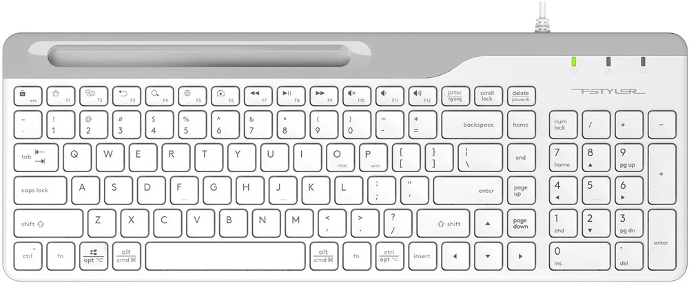 Клавиатура, A4tech Fstyler FK25 White