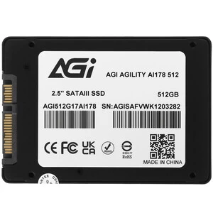 512 GB SSD GI AGI512G17AI178 512GB ,SATA 512 GB SATA 6Gb/s