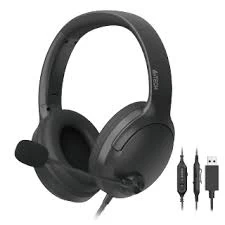 Наушники+микрофон A4tech Fstyler FH280U BLACK