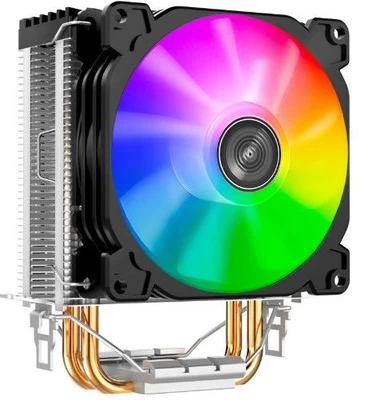 Кулер для процессора, Jonsbo, CR-1200E Black, INTEL: LGA 115X/1200/1700, AMD AM4/AM5, TDP 95W, 92мм, 2000 об/мин, 36,2 CFM, 26.3 dB(A), 3 pin, 93x63x1