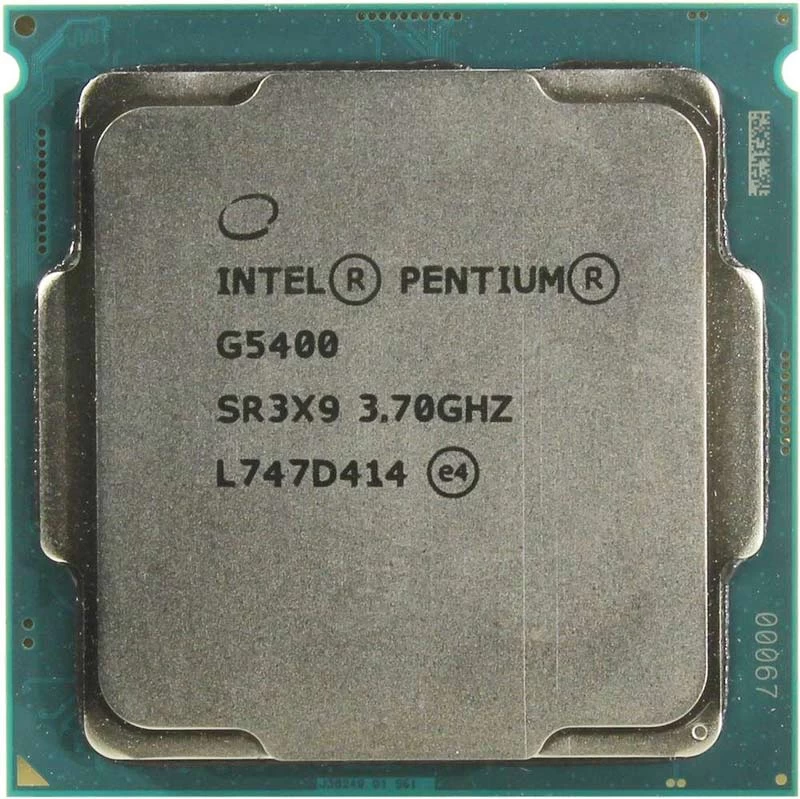 Процессор S-1151 Intel Pentium G5400 TRAY <3.7 GHz, DualCore, 4 MB Cache, 8 GT/s, Coffee Lake>