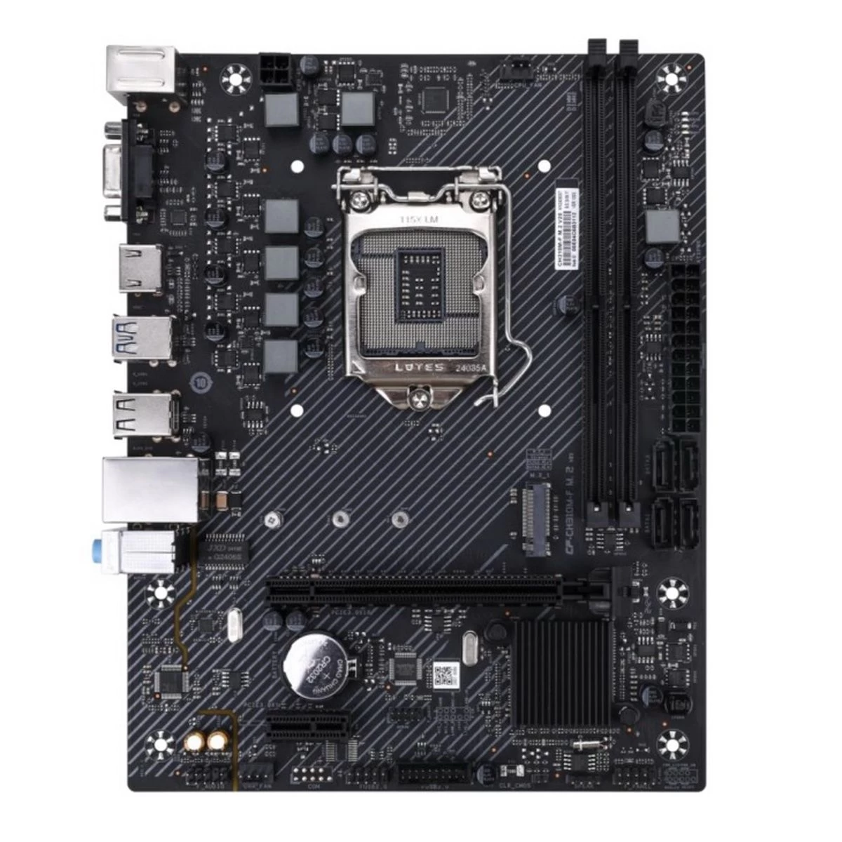 Мат.плата S-1151 Colorful CH310M-F M.2 ,MB Socket1151, MATX, Z390 (VGA+HDMI), V20, 2DDR4, PCIx16, 2PCIx1, M.2