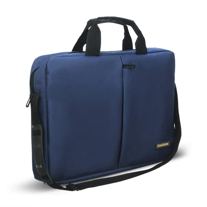 Сумка для ноутбука ExeGate Office F1590, EX264613RUS ,up to 15.6", dark-blue