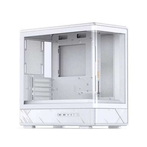 Компьютерный корпус, Jonsbo, D200 White, D200 White, Micro-ATX / Mini-ITX, 1*3.5"/1*2.5", Высота кулера до 171 мм, Длина VGA до 410 мм, 437х216х419 мм