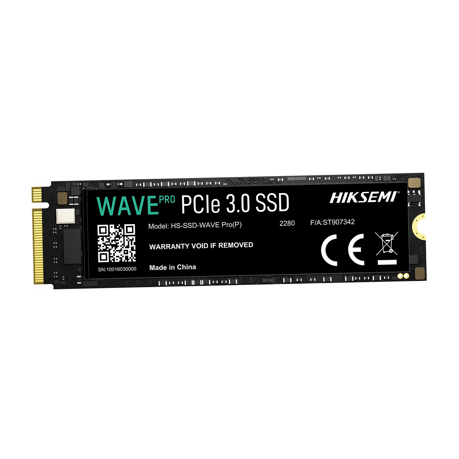 2 000 GB SSD M.2 PCIe Hiksemi (Hikvision) HS-SSD-WAVE Pro(P) 2048G, 2 TB ,PCIe 3.0 x4, NVMe