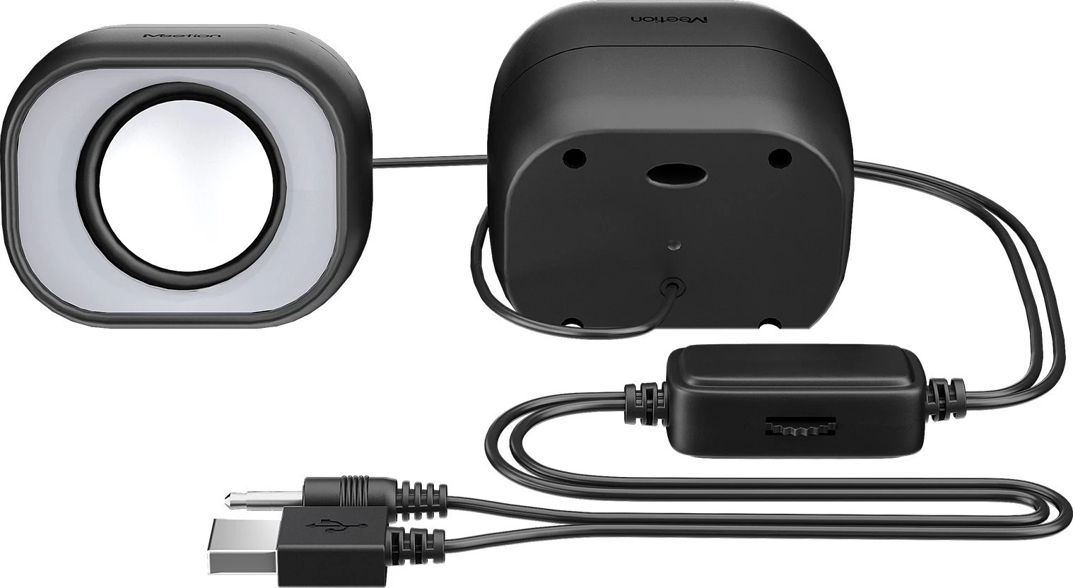 Акустическая система Meetion MT-SP2010 Black, Черный ,SPK active USB/3.5, black