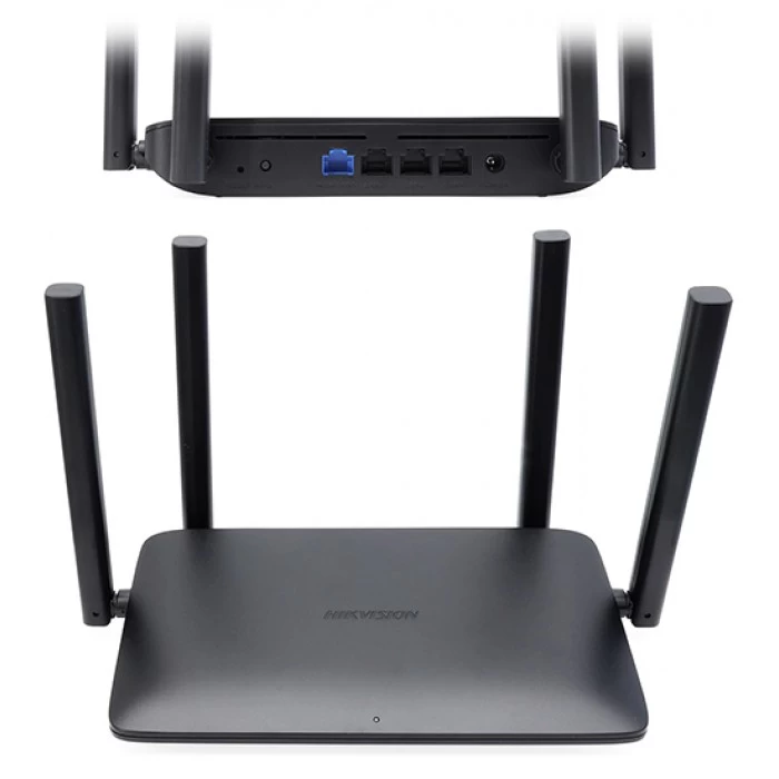 Беспроводной маршрутизатор Hikvision DS-3WR15X ,Wireless router, WiFi 6 (AX1500M), (3+1) x 10/100/10