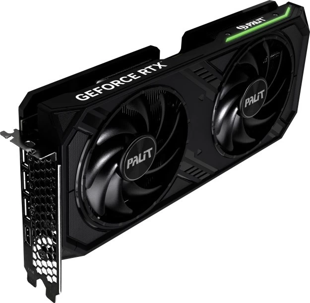 Видеокарта 12 Gb PALIT RTX4070 DUAL OC D6 12GB, (NE64070S19K9-1048D), GDDR6, 192bit, 3-DP, HDMI, 269.1*127.5*40.1 мм, Цветная коробка