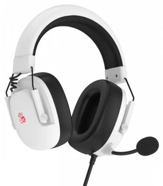 Наушники+микрофон игровые Bloody G585 White