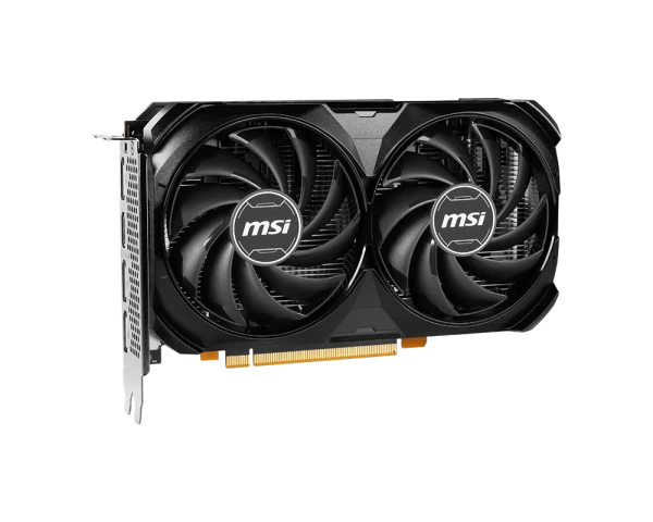 Видеокарта 8 Gb MSI RTX 4060 VENTUS 2X BLACK 8G OC, 8G GDDR6 128-bit HDMI 3xDP 