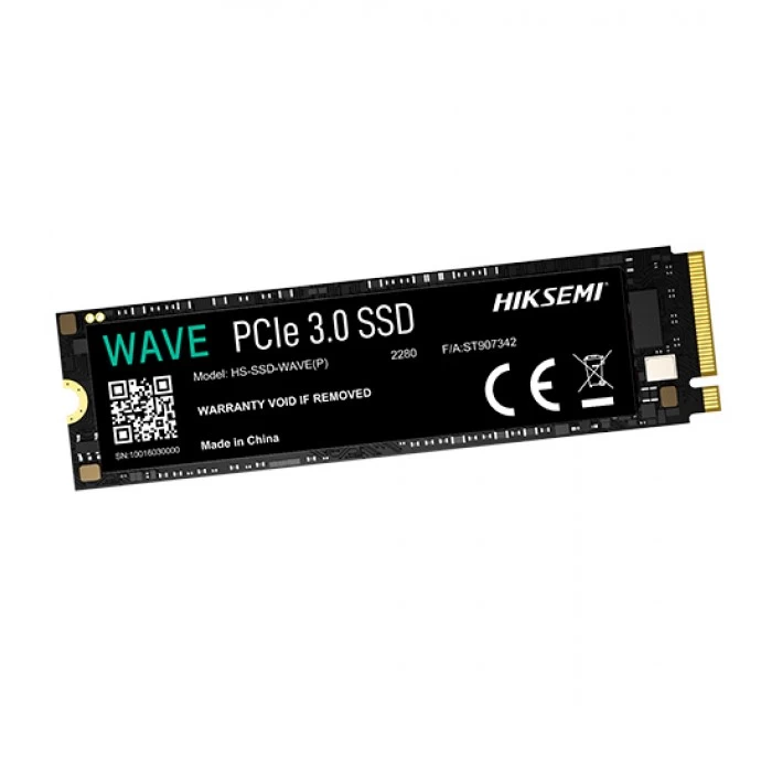 512 Gb SSD M.2 PCIe Hiksemi (Hikvision) HS-SSD-WAVE(P) 512G, 512 GB ,PCIe 3.0 x4, NVMe