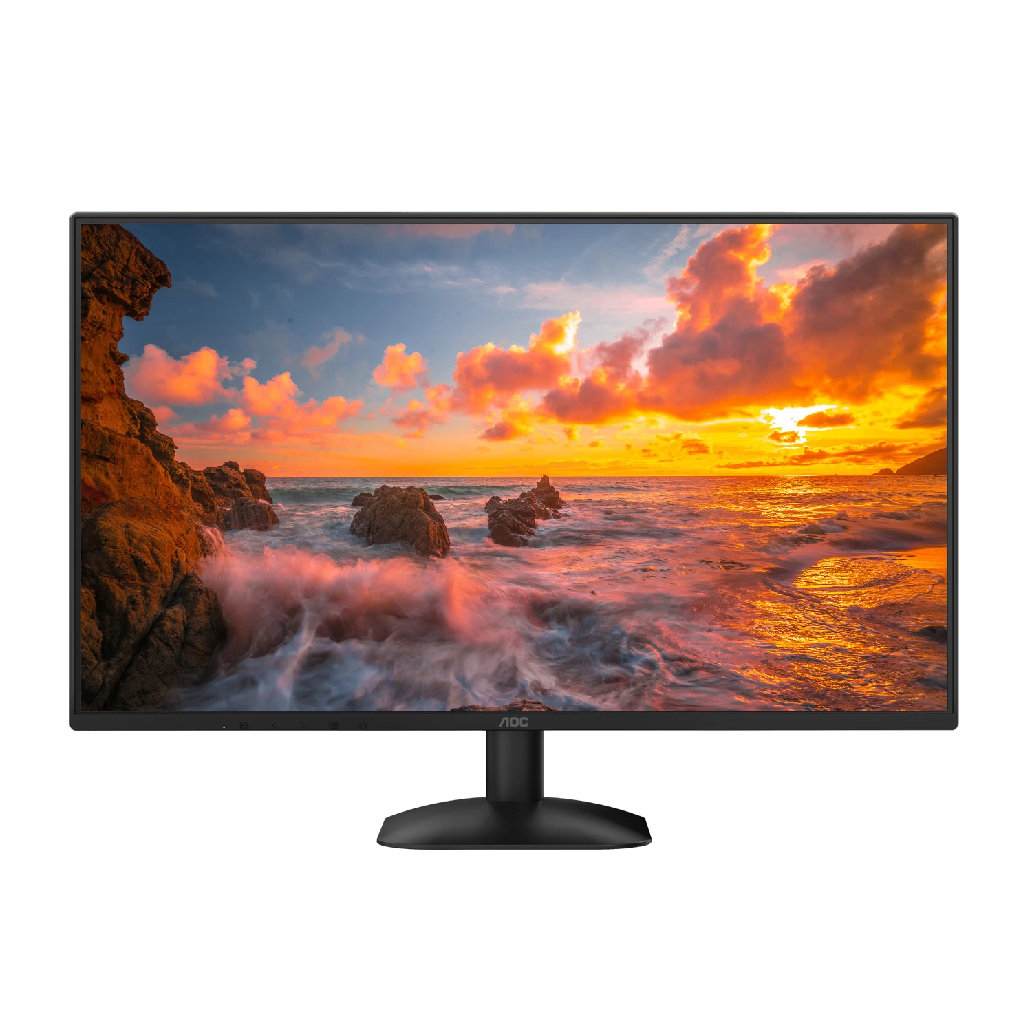 Монитор 27" AOC 27B31H/01 IPS 1920x1080 120Hz 1ms 300 cd/m2 1500:1 VGA HDMI VGA Черный