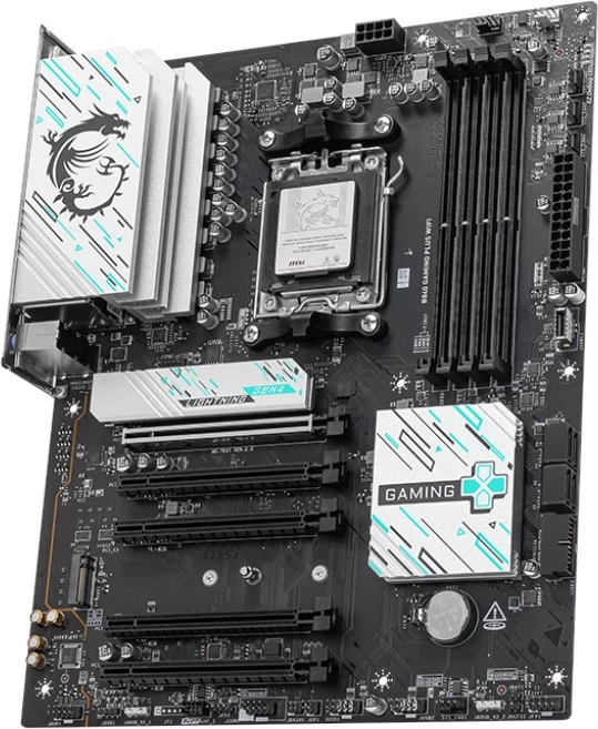 Мат.плата AMD MSI B840 GAMING PLUS WIFI AM5 4xDDR5 4xSATA3 RAID 2xM.2 1xHDMI 1xType-C ATX