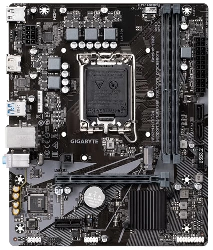 Мат.плата Gigabyte H610M D3W DDR4 ,MB Socket1700, MATX, iH610 (DP+HDMI), 2DDR4, PCIx16, PCIx1