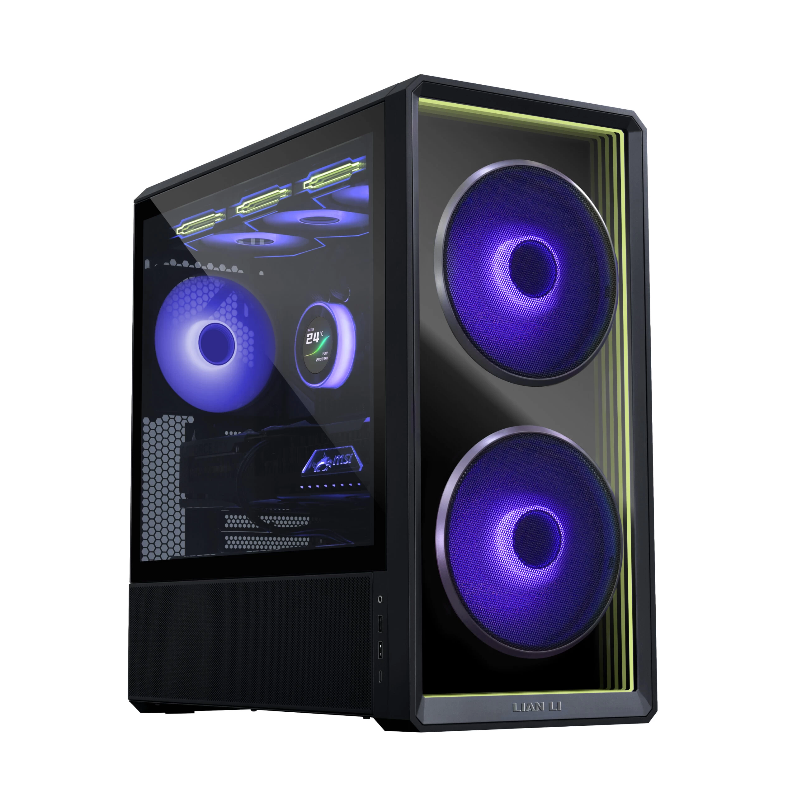 Корпус Lian Li Lancool 217 INF EEB/E-ATX/ATX/mATX/ITX Пылевой фильтр G99.LAN217INFX.10R Черный