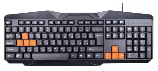 Клавиатура игровая Ritmix RKB-152 черный