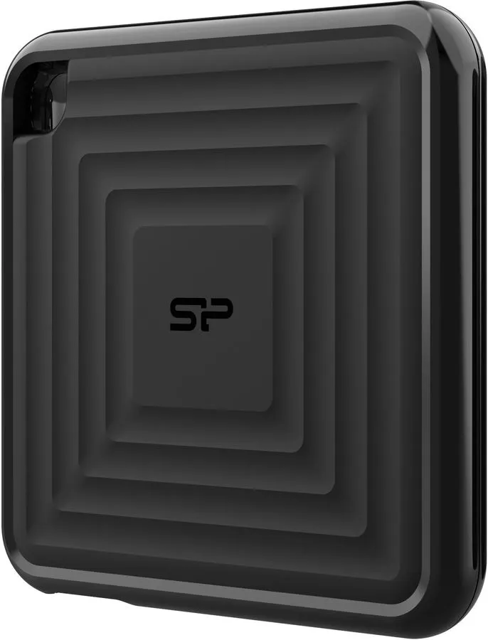 SSD внешний 256 GB Silicon Power PC60, SP256GBPSDPC60CK, 256 GB, black ,SSD USB USB 3.2