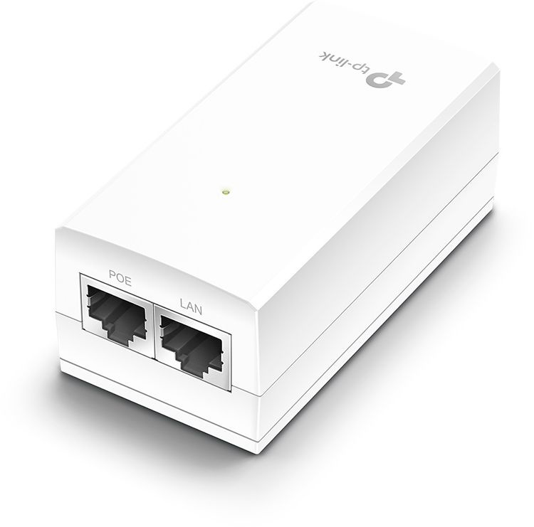 Инжектор 24VDC Passive PoE GbE Tp-Link POE2412G <1 порт 10/100/1000 Мбит/с (разъём RJ45), 24VDC Passive PoE 12W, пластиковый корпус>