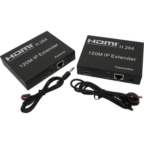 Удлинитель Extender HDMI удл-ль до 120м ч/з Сет.к. CAT6