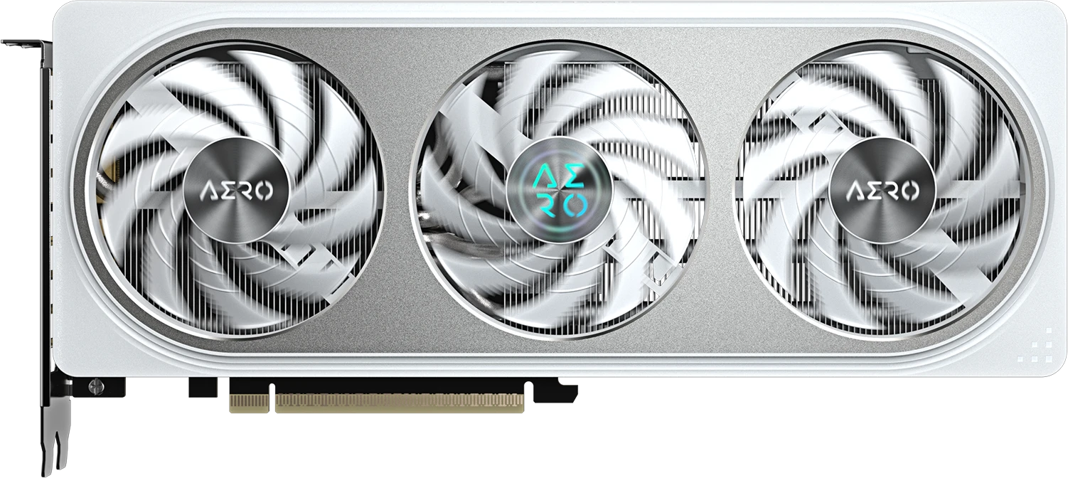 Видеокарта 16 Gb Gigabyte RTX 5060 Ti AERO OC 16G, 16Gb/128bit GDDR7, 1хHDMI+3xDP, PCIe5.0 GV-N506TAERO OC-16GD