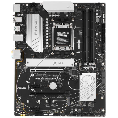 Мат.плата AMD ASUS PRIME B650-PLUS AM5 4xDDR5 4xSATA 2xM.2 HDMI DP ATX