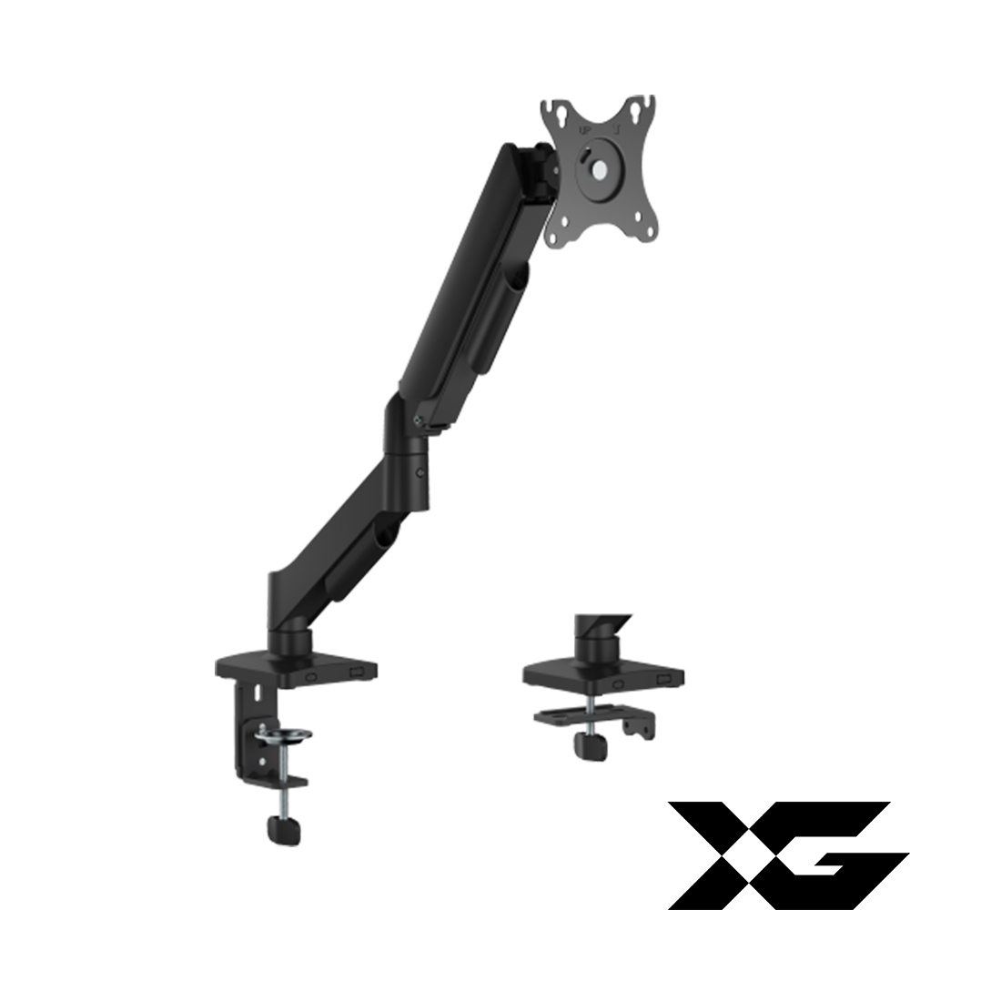 Настольный кронштейн с газлифтом,XG, MGA-1732, для мониторов 17"-32", Нагрузка 9 кг., Наклон + 90°~- 90°, Поворот +/- 90°, Вращение монитора +/- 180°,