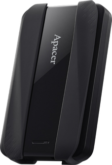 Внешний HDD 4TB Apacer, AC533, AP4TBAC533B-1, 4TB, 2.5", USB 3.2, Черный