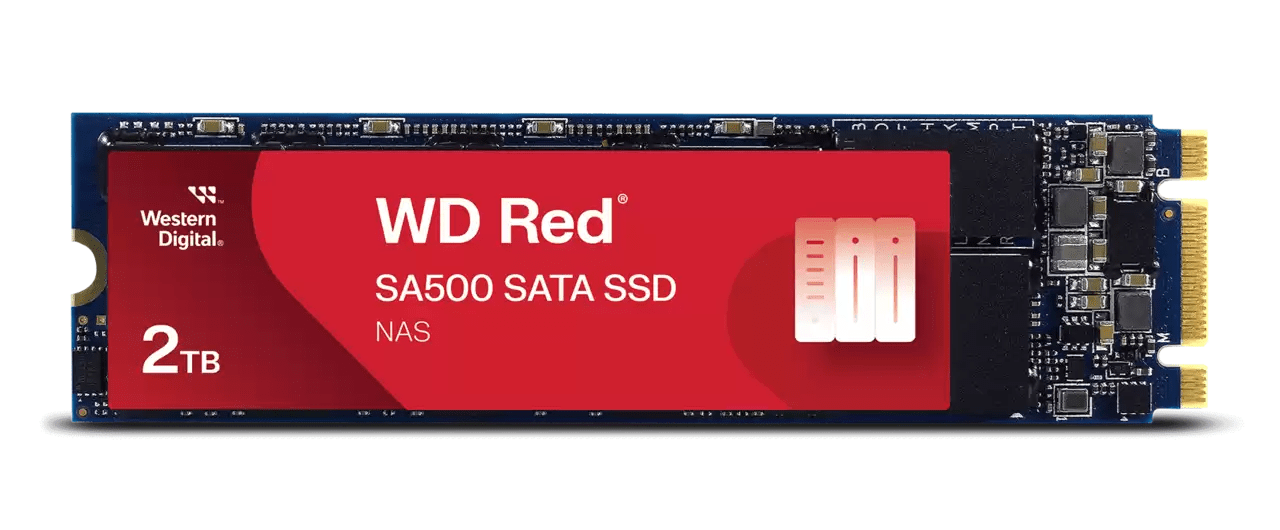 2 000 GB SSD WD RED SA500 3D NAND M.2 SATA R560Mb/s W530MB/s WDS200T1R0B