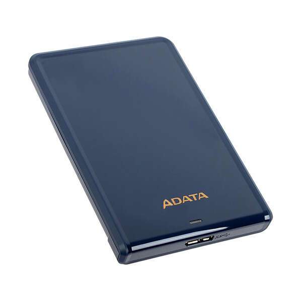 Внешний HDD 2 Tb ADATA, HV620S, AHV620S-2TU31-CBL, 2TB, 2.5", USB 3.2 Gen1, Синий