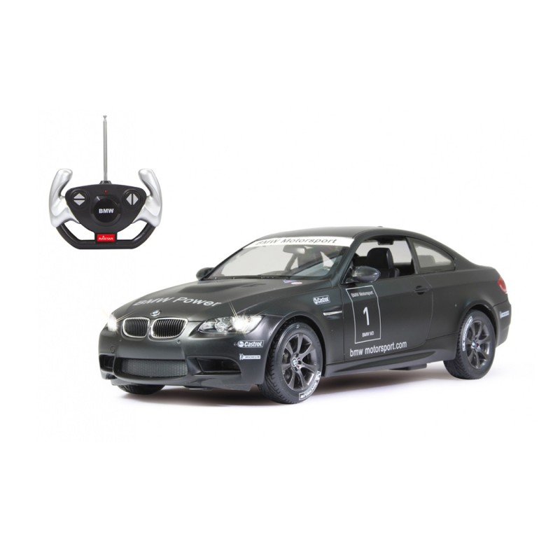 Радиоуправляемая машина, RASTAR, 48000B, 1:14, BMW M3 Sport version, Пластик, 27 MHz, Чёрный