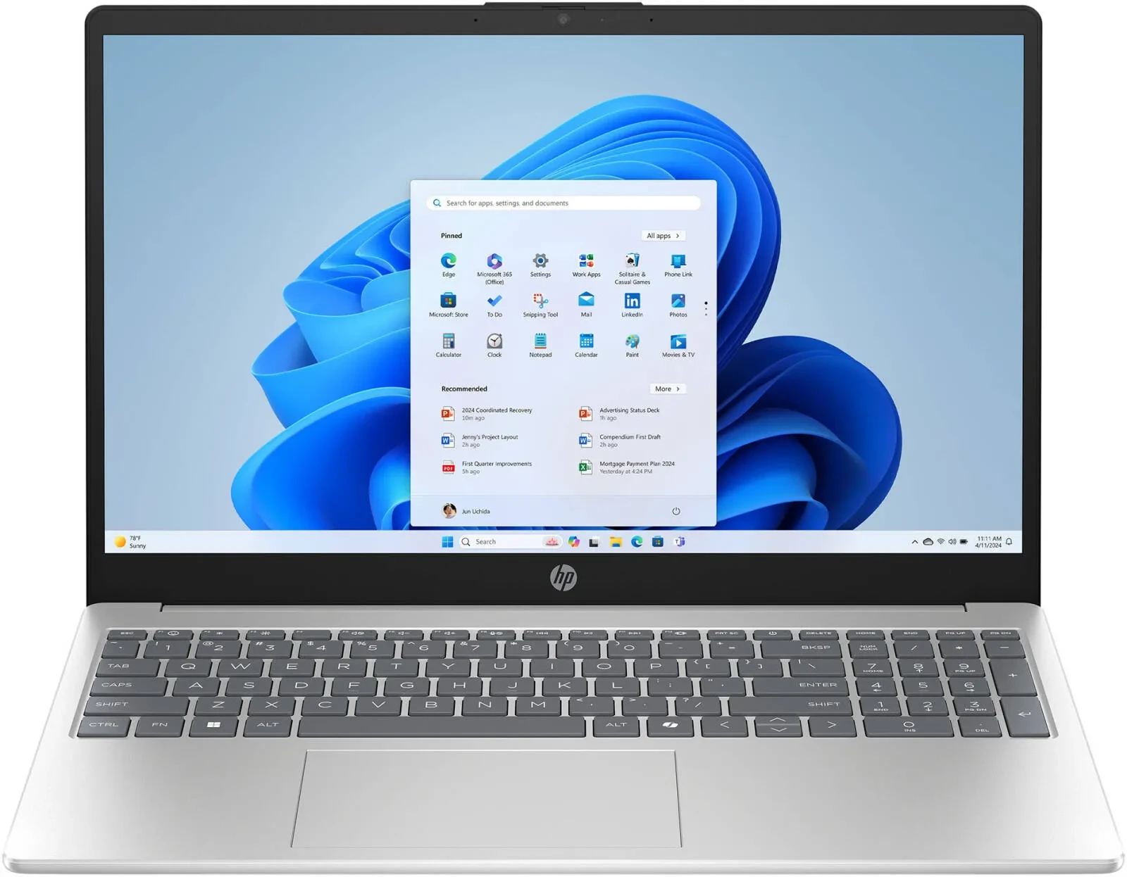 HP 15-fd0250wm/ i5-1334U/ 8 GB/ 512 GB NVMe/ 15.6" FHD LED/ Win 11