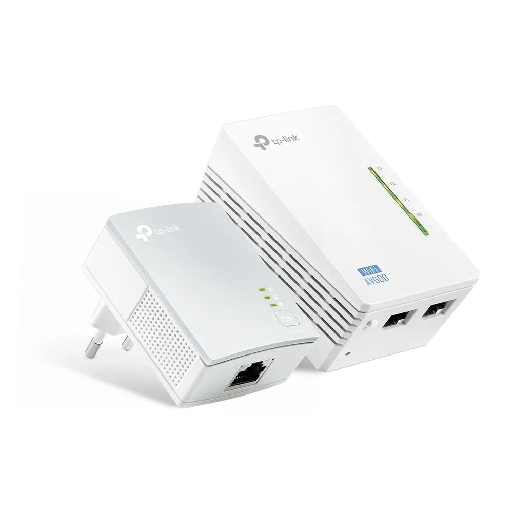 Сетевой адаптер Powerline Tp-Link TL-WPA4220 KIT <AV500 Powerline Extender Twin Pack, 500Mbps HomePl