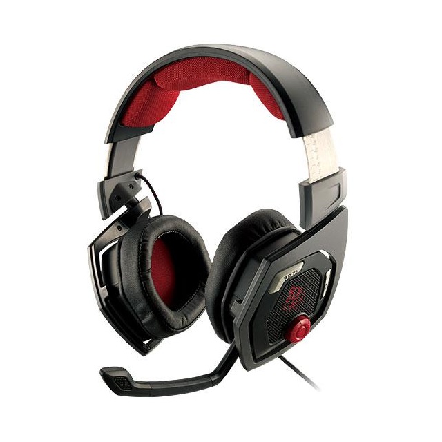 Наушники + микрофон Thermaltake SHOCK 3D 7.1 Headset BLACK/USB/3D 7.1 SURROUND, HT-RSO-DIECBK-13