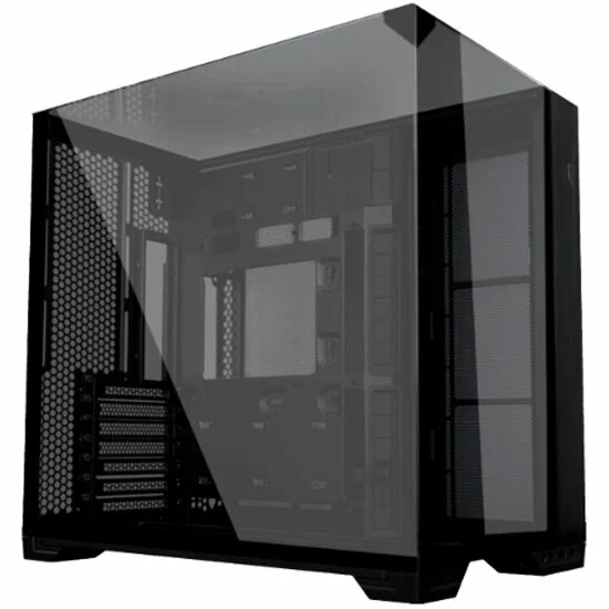 Корпус Lian Li O11 Vision-M Digital Black mATX/ITX БП ATX 2xUSB3.0 1xType-C G99.O11VMDX.00 Черный