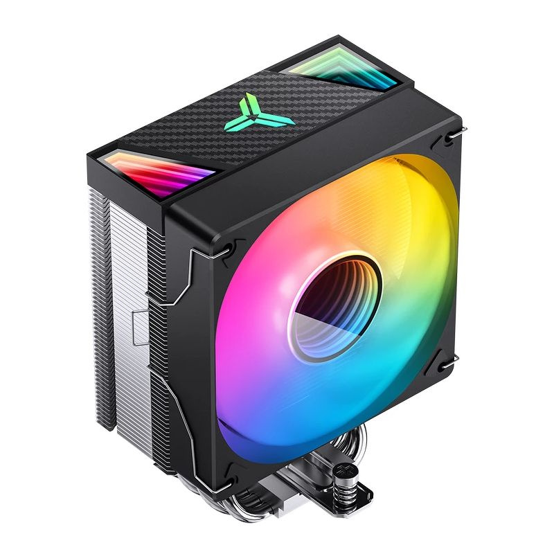 Кулер для процессора, Jonsbo, CR-1000 V2 PRO(ARGB) Black, Intel LGA 1200/115X/1700 и AMD5 AM4, TDP 230W, 120мм, 600-1500 об/мин, 28.12-59.48 CFM, 22-3