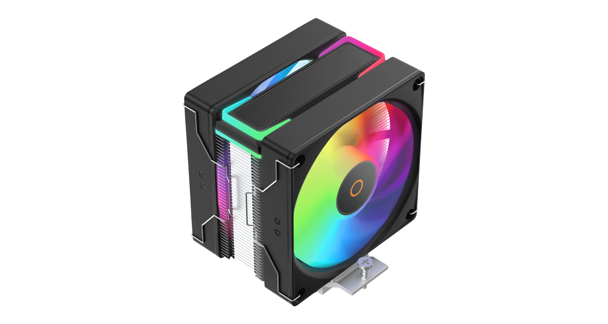 Вентилятор для процессора Ocypus Delta A40 SE BK Dual Fan ARGB TDP 200W 4-pin Intel/AMD Черный